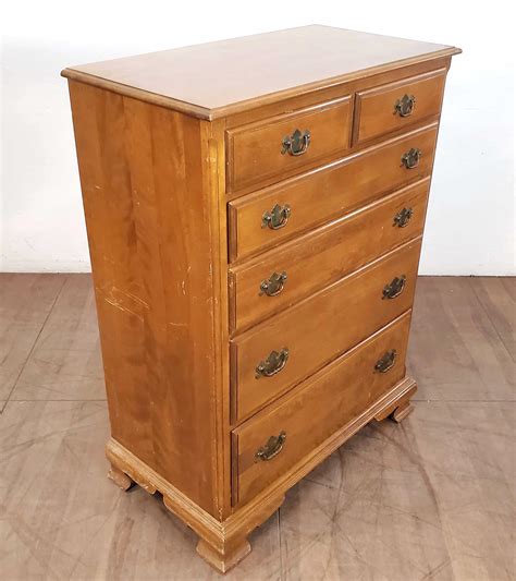 Ethan Allen British Classics Dawson Dresser Maple 7 Drawer 29-5402 Chevel Mirror. $1,450.00. $425.00 shipping. or Best Offer. SPONSORED.
